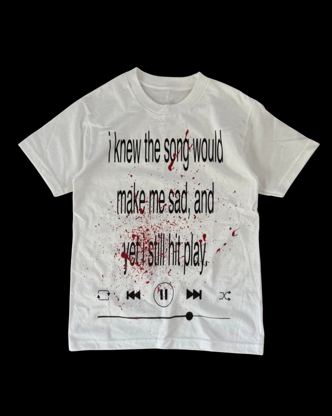 'STILL HIT PLAY' TEE